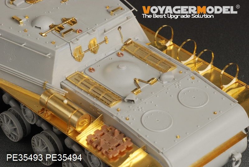 Maquette Voyager PE35493, SU-152 soviétique de la Seconde Guerre mondiale (version de base, fin de production) pour TRUMPETER 05568, échelle 1/35 – Bild 11