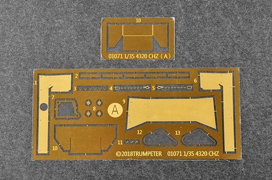 Trumpeter 01071 URAL-4320 CHZ russe au 1/35 – image 7