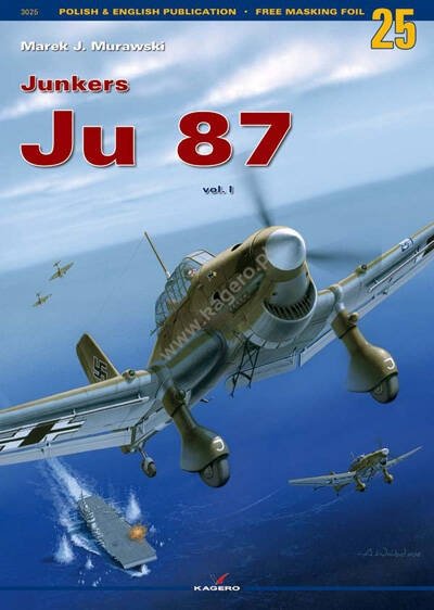 Kagero 3025 Junkers Ju 87 vol. I EN/PL (pas d'autocollant)