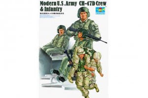 Trumpeter 00415 Équipage d&amp;#39;infanterie CH-47D de l&amp;#39;armée américaine moderne (1/35)