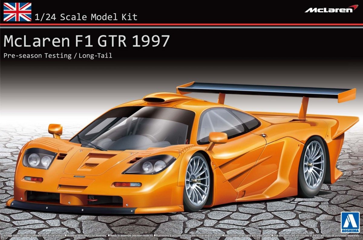 Aoshima 00749 McLAREN F1 GTR 1997 1/24