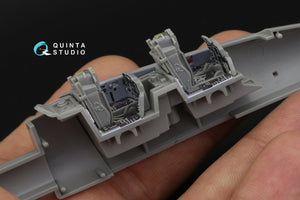 Intérieur imprimé en 3D et coloré pour F-15E de Quinta Studio QD72034 (GWH) à l&amp;#39;échelle 1/72 – image 8