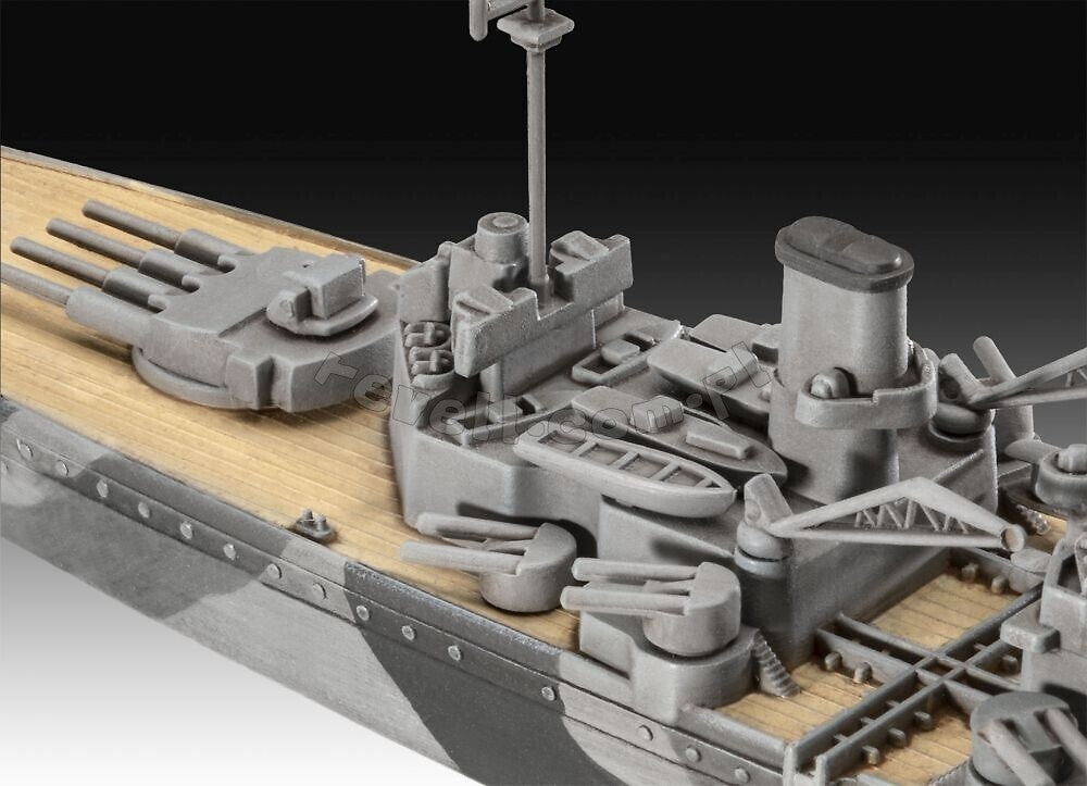 Revell 65182 Maquette du HMS Duke of York à l&amp;#39;échelle 1/1200  – image 6