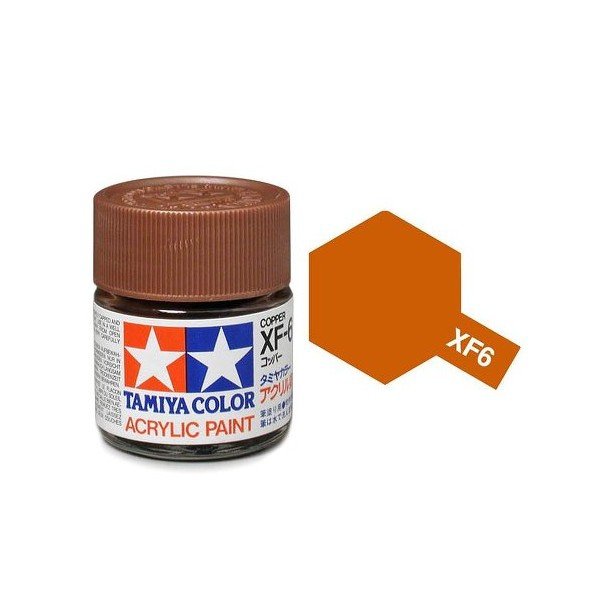 Tamiya 81306 Peinture acrylique XF-6 Cuivre 23 ml