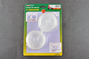 Gobelet à peinture Trumpeter 09991 PP avec couvercle, taille L X (8 pièces)
