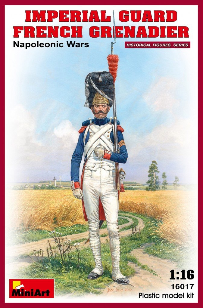 MiniArt 16017 GRENADIER FRANÇAIS DE LA GARDE IMPÉRIALE. GUERRES NAPOLÉONIENNES 1/16 