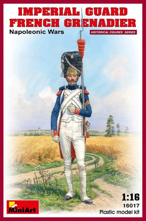 MiniArt 16017 GRENADIER FRANÇAIS DE LA GARDE IMPÉRIALE. GUERRES NAPOLÉONIENNES 1/16