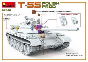 MiniArt 37068 T-55 PRODUCTION POLONAISE 1/35 – immagine 10