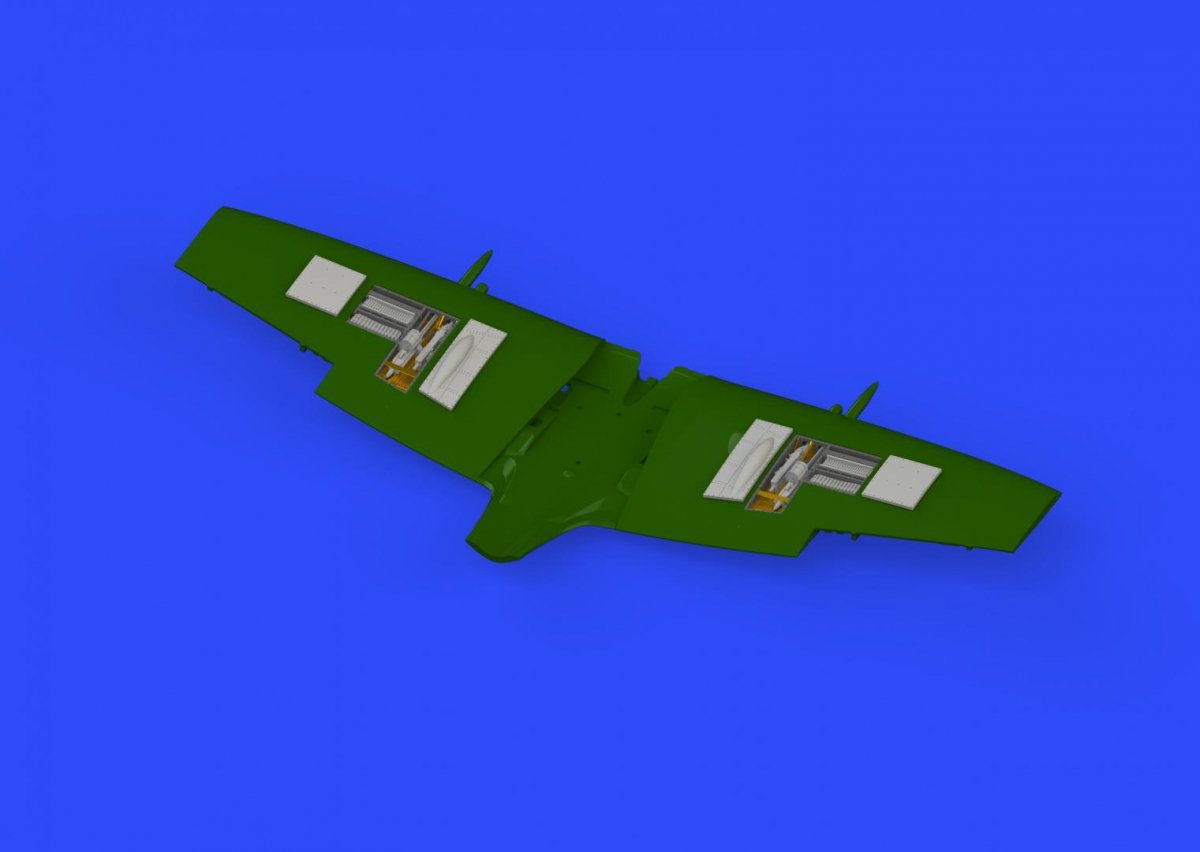 Baies de canons du Spitfire Mk. XVI Eduard 672152 EDUARD 1/72