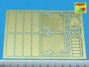 Aber 35A012 Ailes latérales pour Tiger I, E/ H1 (1/35) – image 2