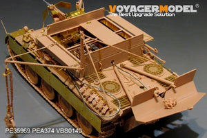 Modèle Voyager PE35969 Bergepanther Ausf.A allemand de la Seconde Guerre mondiale (type ancien, porte-outils Panther A) de base pour MENG SS-015 1/35 – Bild 8