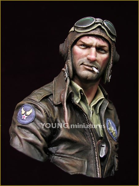 Young Miniatures YM1843 TIGRES VOLANTS 1942 1/10 – image 4