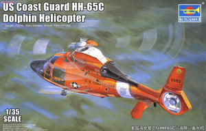 Trumpeter 05107 Hélicoptère HH-65C Dolphin de la Garde côtière américaine, échelle 1/35