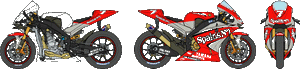 Tamiya 14100 Yamaha YZR-M1 2004 1/12 – immagine 4