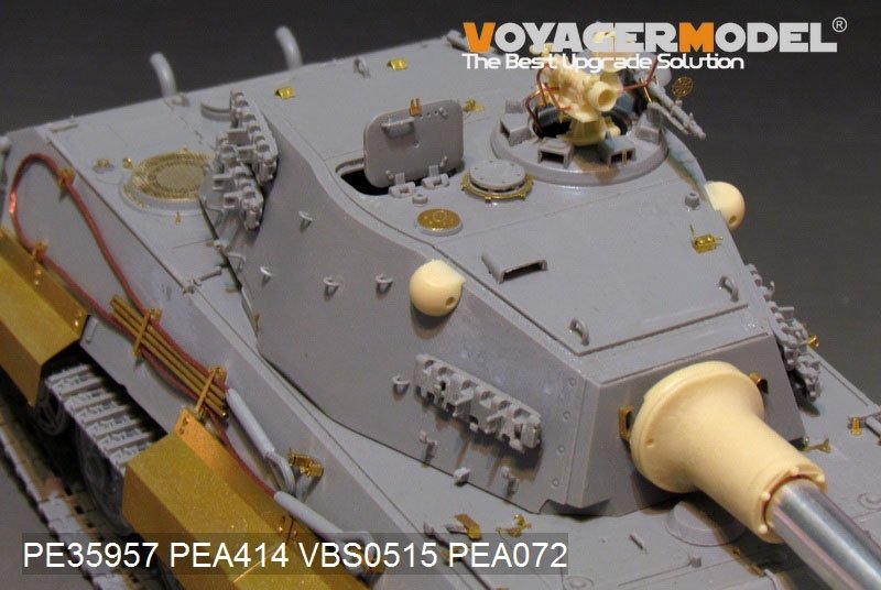 Maquette Voyager PE35957 Char King Tiger allemand de la Seconde Guerre mondiale (tourelle Hensehel) pour HOBBYBOSS 84533 1/35 – image 8
