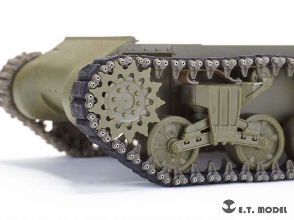 Maquette ET Model P35-085 WWII US ARMY M4 Sherman T51 Chenille fonctionnelle (Impression 3D) 1/35  – Bild 6