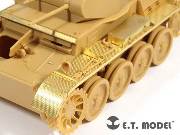 ET Modèle E35-107 WWII Allemand Pz.Kpfw.II Ausf.D1 (Pour BRONCO 35061) (1/35) – image 4