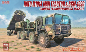 Modelcollect UA72096 Tracteur OTAN M1014 MAN et missile de croisière terrestre BGM-109G (1/72)