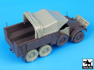 Ensemble d&amp;#39;accessoires Black Dog T35075 Krupp Protze 1/35  – image 4