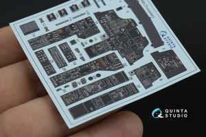 Intérieur coloré imprimé en 3D sur papier décalcomanie Quinta Studio QDS-35132 AH-64A (Trumpeter) (Petite version) 1/35 – immagine 7
