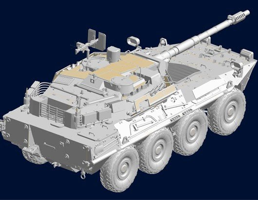 Trumpeter 00388 Véhicule blindé espagnol VCR-105 (1/35) – immagine 5