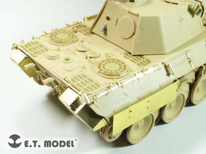 ET Model E35-242 WWII German Panther D Basic (Pour kit TAMIYA) (1/35) – Bild 4