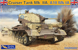 Gecko Models 35GM0002 CRUISER TANK MK.II A,A10 MK.IA AVEC INTÉRIEUR (1/35)