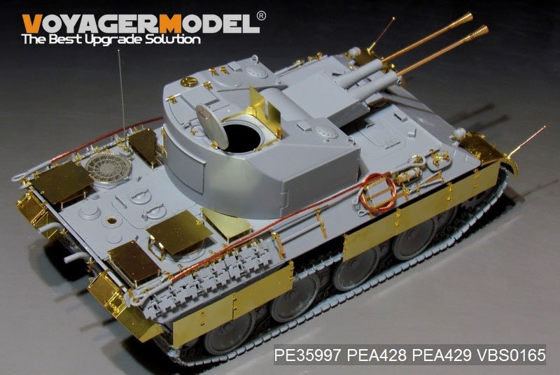 Maquette Voyager PE35997 FlaKPanzer V allemand COELIAN de base pour TAKOM 2105 au 1/35 – image 12