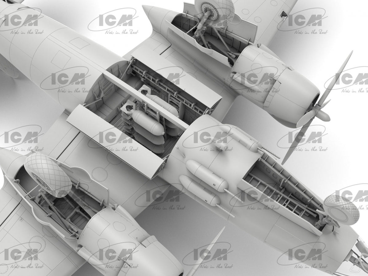 ICM 48320 B-26B Marauder Bombardier américain de la Seconde Guerre mondiale 1/48 – imagen 17