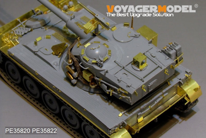 Maquette Voyager PE35820, char léger français moderne AMX-13/75 (avec lance-fumigènes et embase d&amp;#39;antenne inclus), pour maquette TAKOM 2036 au 1/35. – Bild 5