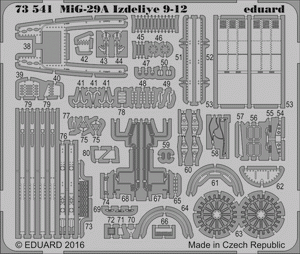 Eduard 73541 MiG-29A Izdeliye 9-12 1/72 TROMPETTE – image 2