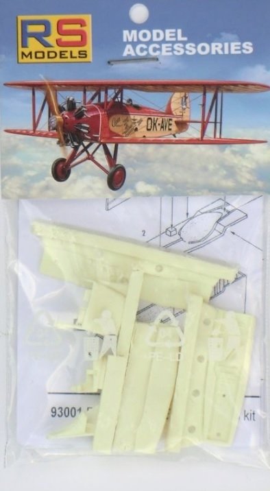 RS Models 93001 P-38 Lightning – Ensemble cockpit pour maquette RS Models au 1/72