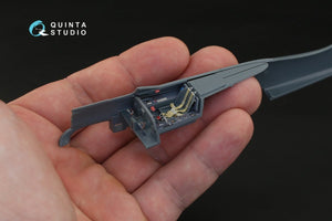 Intérieur imprimé en 3D et coloré sur papier décalcomanie Quinta Studio QD48128 Fw 190 A-8/A-9 (R11) (pour kit Eduard) 1/48 – immagine 6