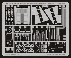 Eduard 48383 P-61 extérieur 1/48 (MONOGRAMME, REVELL) – image 2