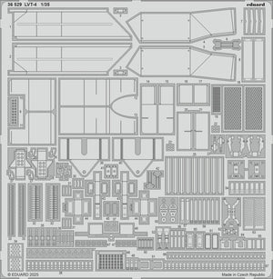 Set de détails Eduard 36529 LVT-4 ITALERI 1/35