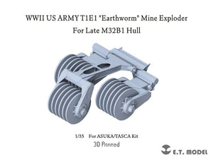ET Model P35-041 Détonateur de mines T1E1 « Earthworm » de l&amp;#39;armée américaine (pour châssis de M32B1 tardif) (Impression 3D) 1/35