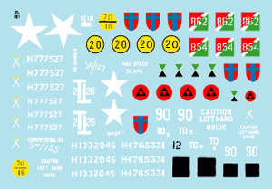 Star Decals 35-961 Transporteur de chars M19 Diamond n° 2 1/35 – immagine 2