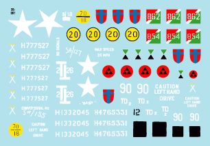 Star Decals 35-961 Transporteur de chars M19 Diamond n° 2 1/35 – immagine 2