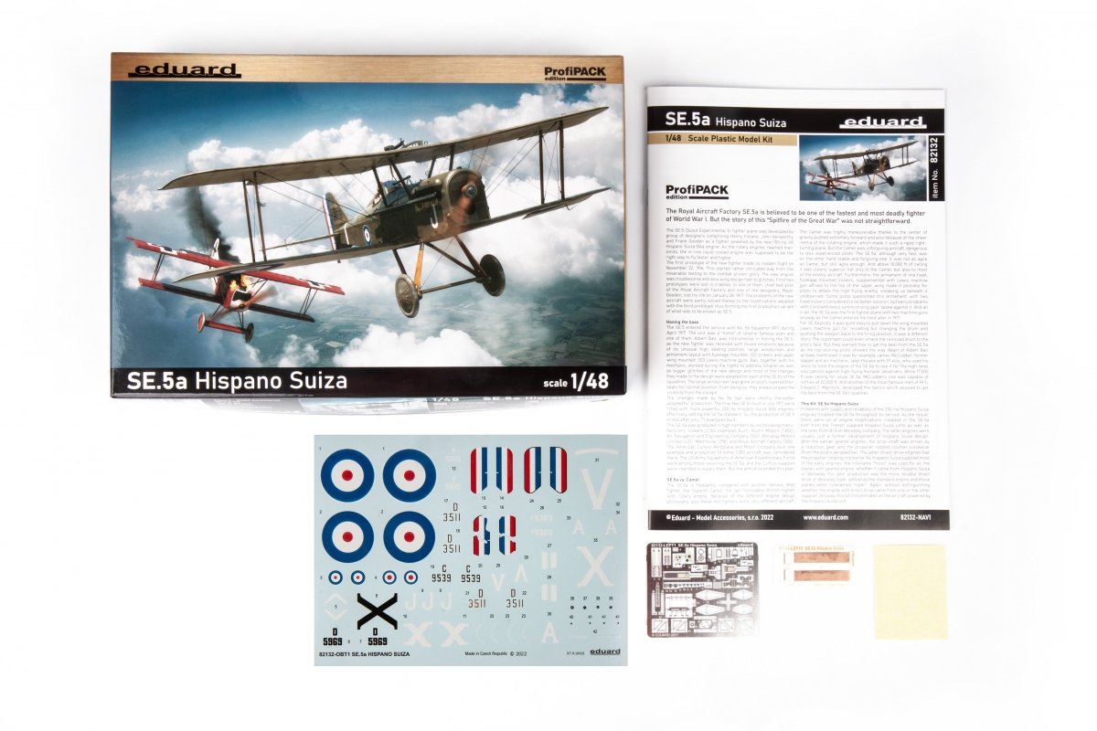 Eduard 82132 SE.5a Hispano Suiza 1/48 – image 3