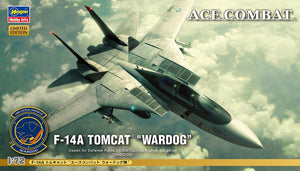 Hasegawa SP616 Ace Combat F-14A Tomcat « Wardog » Force de défense aérienne d&amp;#39;Osea / 108e escadron de chasse tactique 1/72