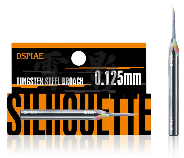 DSPIAE YPB-0125 Broche en acier tungstène 0,125 mm 