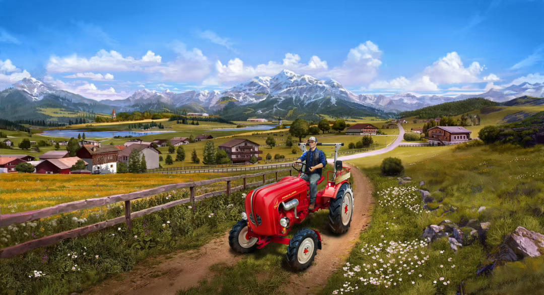 Revell 07823 Porsche Junior 108 Édition Farming Simulator 1/24 – immagine 2