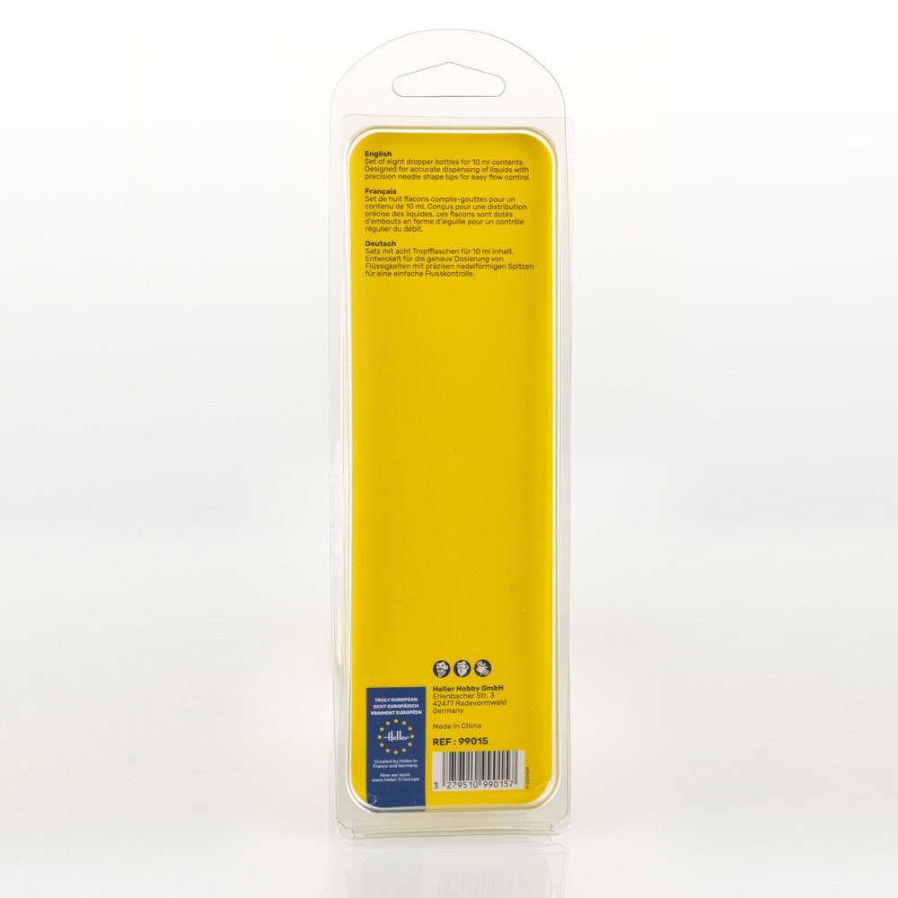 Flacons compte-gouttes Heller 99015 10 ml (8 pièces) – image 3