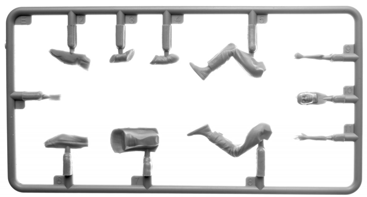 MiniArt 38085 ENSEMBLE DE VISITEURS DE CAFÉ MODERNE 1 1/35 – imagen 5