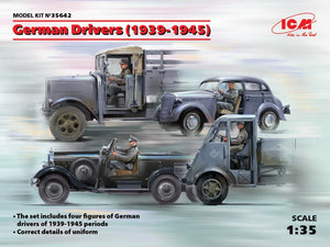 ICM 35642 Conducteurs allemands (1939-1945) (4 figurines) (1/35)