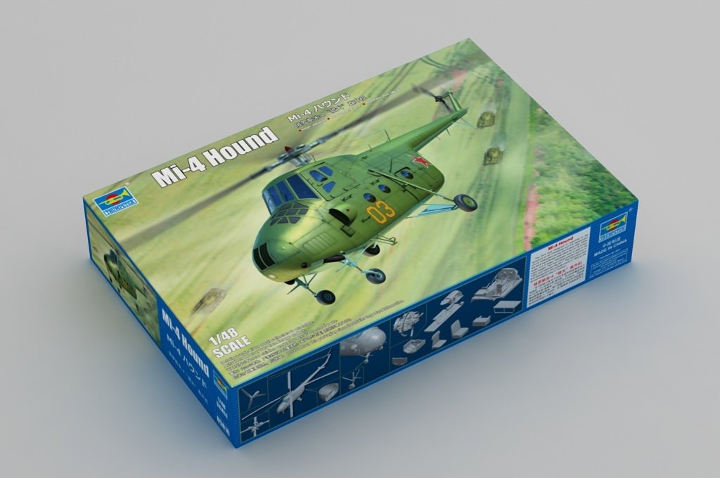 Trumpeter 05816 Hélicoptère russe Mi-4 Hound 1/48 – imagen 2