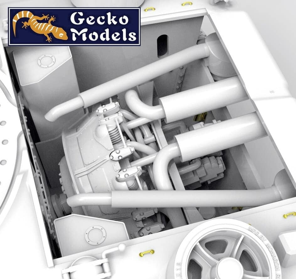 Gecko Models 35GM0086 Canadian Badger Flamethrower Ram Mk. II (Late Production) 1/35 – image 3