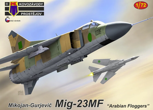 Kovozavody Prostejov KPM0309 MiG-23MF &amp;quot;Floggers arabes&amp;quot; 1/72