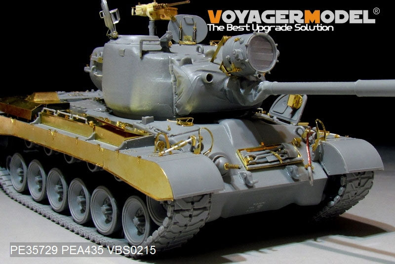 Maquette Voyager PE35729 de base du char moyen M46 Patton de l&amp;#39;armée américaine moderne pour TAKOM 2117 au 1/35 – image 16