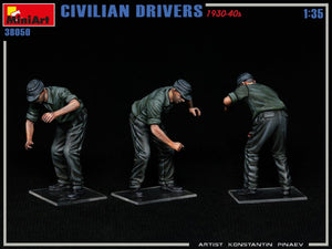 MiniArt 38050 PILOTES CIVILS ANNÉES 30-40 1/35  – imagen 3